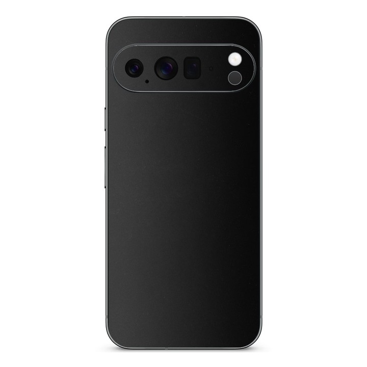 Folie skin SILKASE pentru Google Pixel 10 Pro XL, protectie spate telefon, negru mat