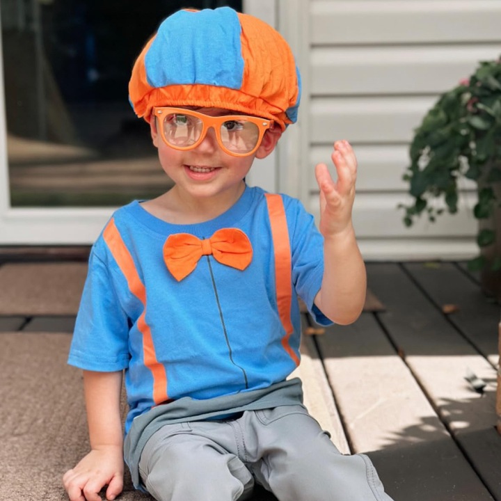 Caciula pentru copii, doua culori, design cartoon, 0-3 ani