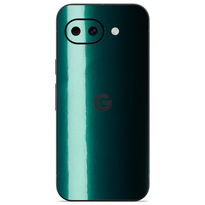 Folie skin SILKASE pentru Google Pixel 10a, protectie spate telefon, verde emerald