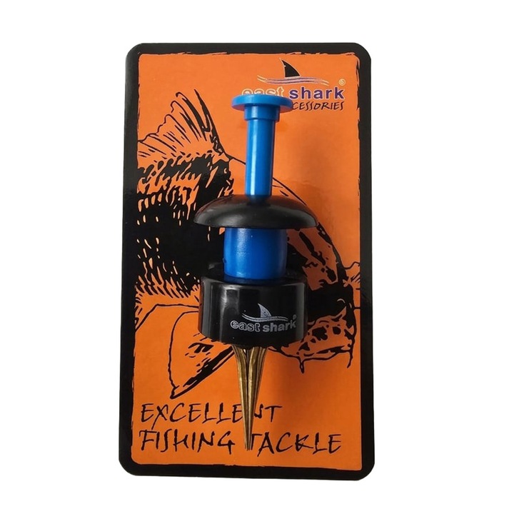Dispozitiv Aplicare Inel Silicon Pellet Bait Bander East Shark Albastru