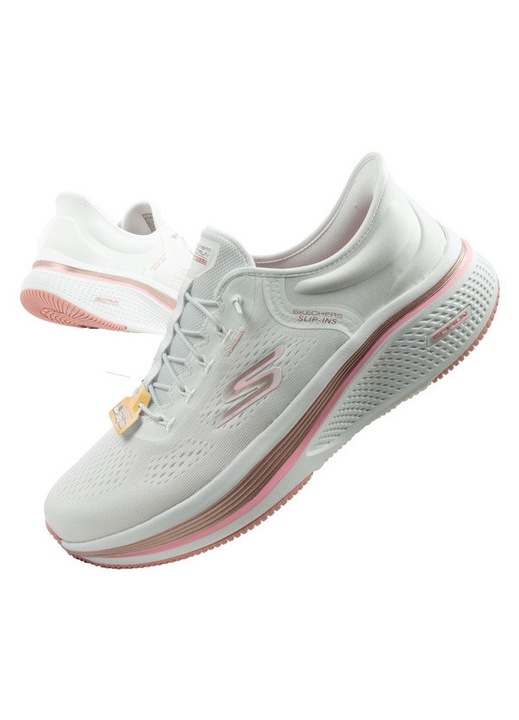 Tenisi Skechers Go Run Elevate 2.0 SLIP-INS pentru femei, albi, Alb