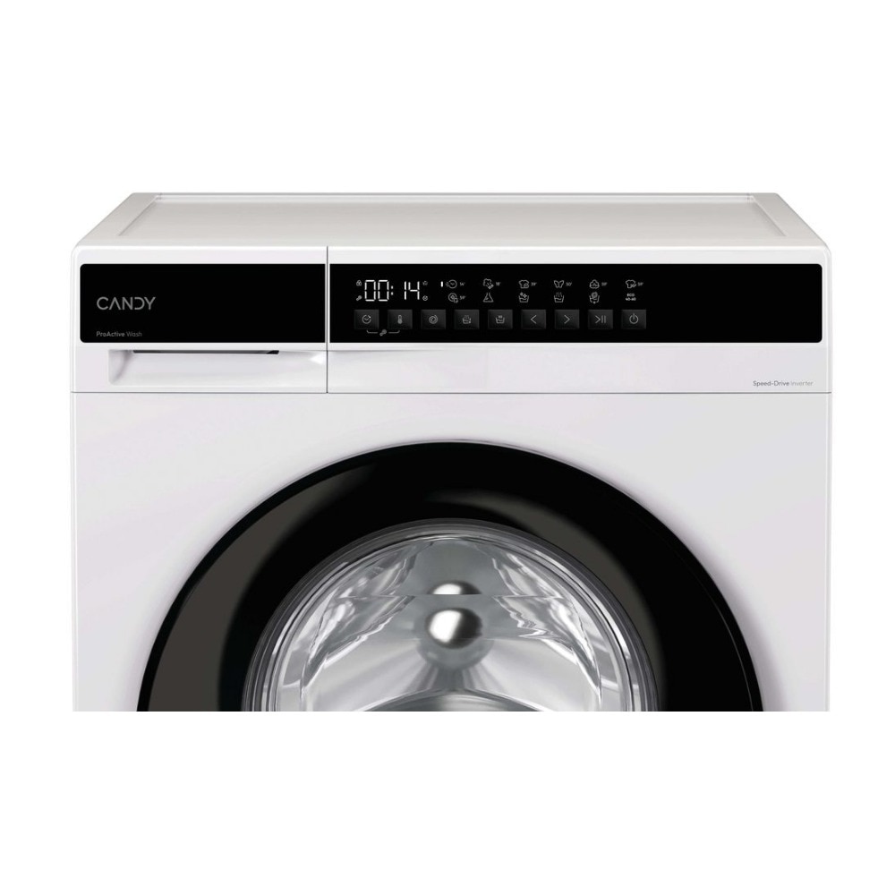 Masina de spalat rufe Slim Candy EY 07SB7-S, ProActive Wash, Fresh Vapor, Tambur delicat, Antibacterian, Clean Shield, AI Silent, Start/Pauza, 7 kg, 1000 rpm, Clasa A, Alba