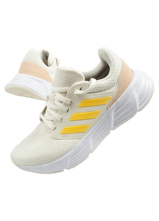Pantofi sport Adidas Galaxy 6 pentru femei, pentru alergare, confortabili si usori, Galben