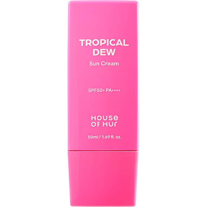 Crema de fata cu SPF 50+ PA++++, HOUSE OF HUR, Tropical Dew, 50 ml