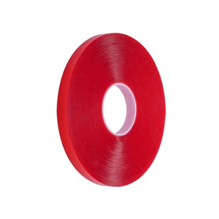 Banda adeziva gel dublu adeziva Neopak, transparenta, 10mmx5.5m, grosime 0.5mm