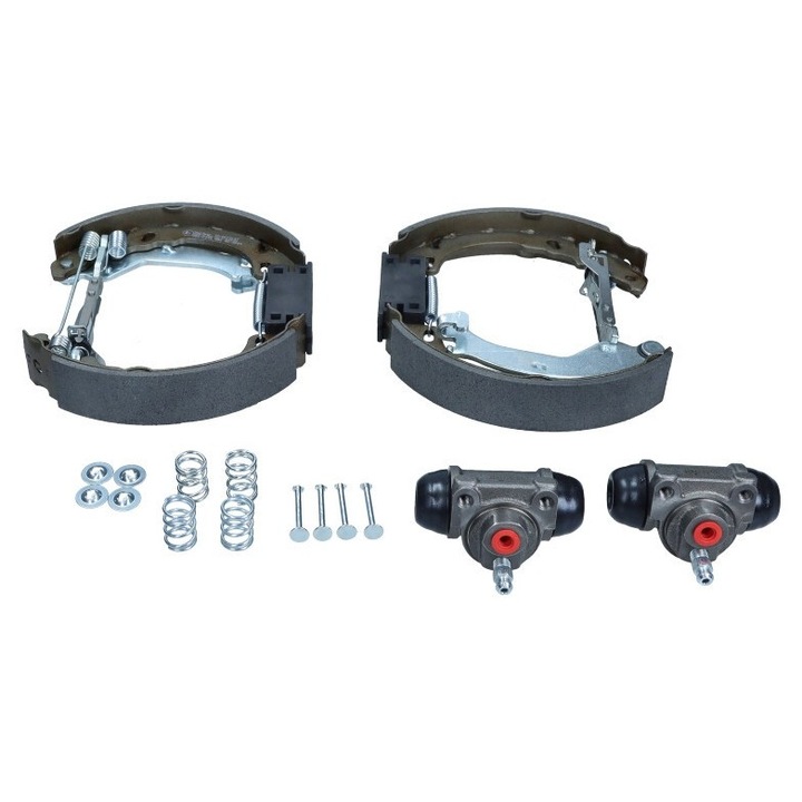 Комплект спирачни накладки Fiat Panda/500 1.1-1.2/1.3 D 03-10, пълен комплект с цилиндри 0 204 114 645