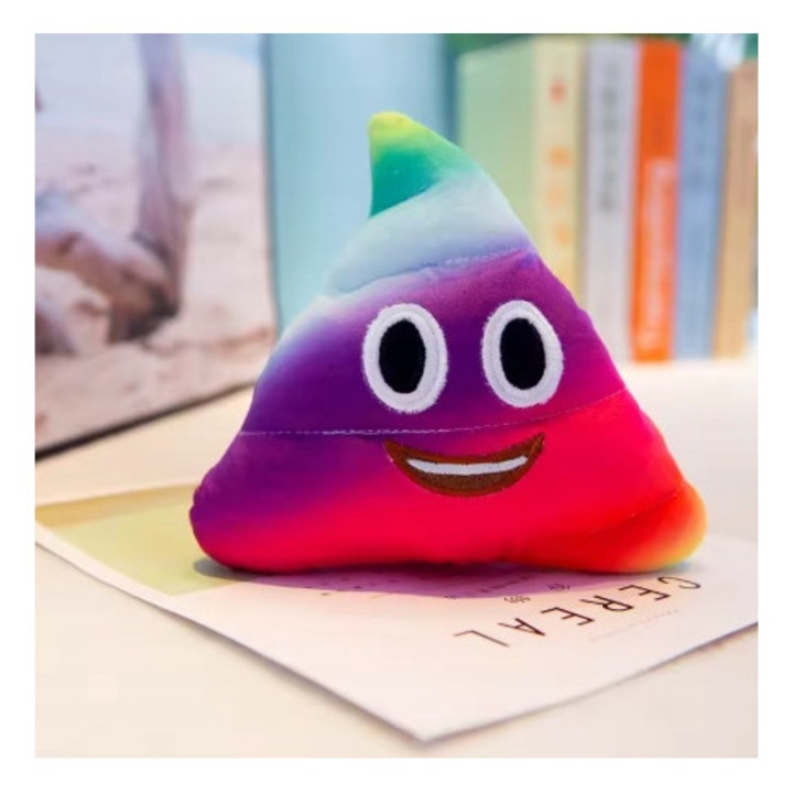 Plus creativ, umoristic, multicolor, set de jucarii de plus