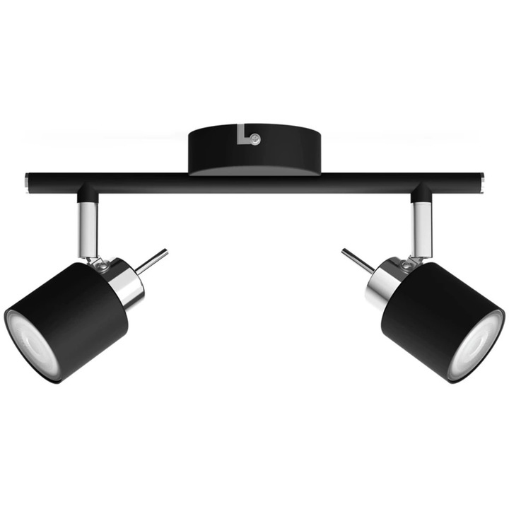 PHILIPS Meranti spotlámpa, 2 x 35W, IP20, fekete