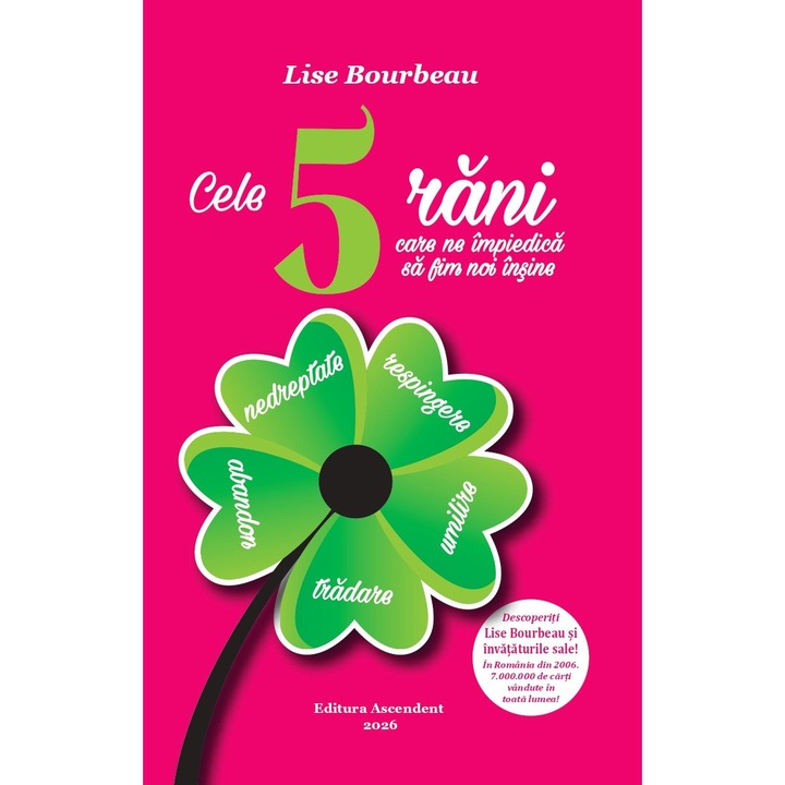 Cele 5 rani care ne impiedica sa fim noi insine - Lise Bourbeau, editia 2026