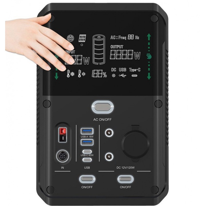 Statie de alimentare portabila SKA1000-T (1000W / 1075Wh / 48Ah)