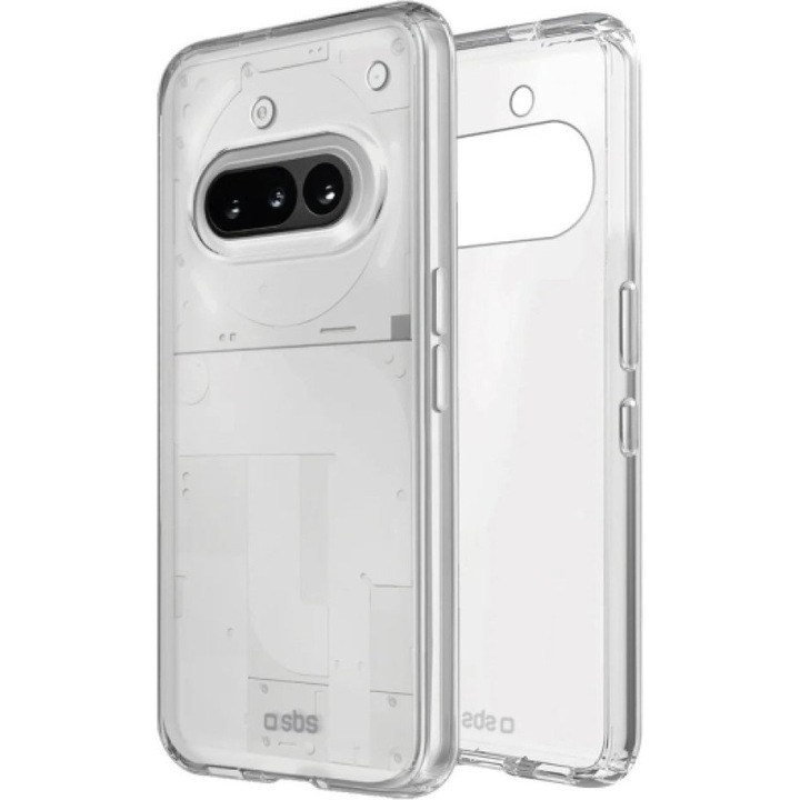 Husa telefon SBS 0.3 Skinny TPU pentru Nothing Phone 3A, transparenta, usoara, rezistenta