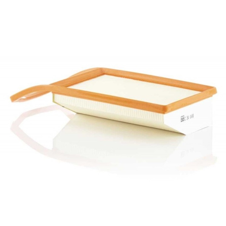 Filtru de aer Mann-Filter 1631689980, pentru Citroen Nemo, Fiat 500L, Opel Combo, Peugeot Bipper