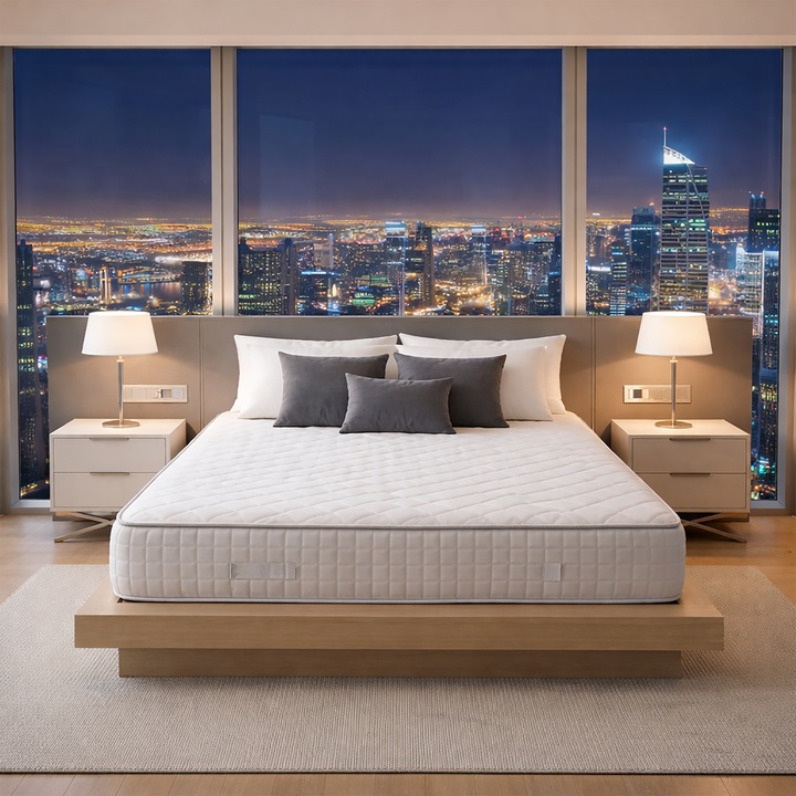 Saltea Premium Hybrid, Ralex Pucioasa, 25cm, 160x200cm, spumă poliuretanică, husa detasabilă