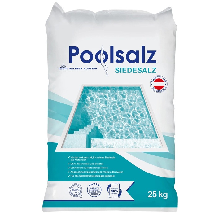 Sare de mare pentru Piscina Azuro- 25 kg