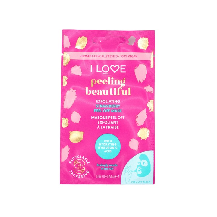 Masca de fata I Love Beautiful Peeling 10 ml