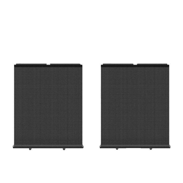 Rulouri cu ventuze, 40x125cm, set 2 bucati, nuante neutre