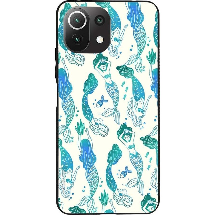 Husa telefon Sonique Ocean Series pentru Xiaomi Mi 11 Lite 4G / Mi 11 Lite 5G, silicon, multicolor, 10x15x22cm