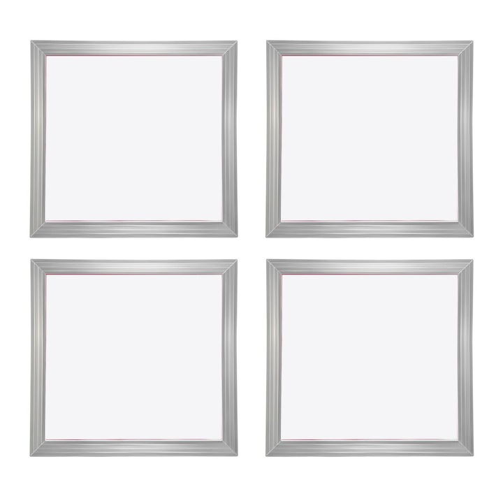 Set kit de serigrafie, VEVOR, 4 rame, 50.8x50.8cm, plasa 110