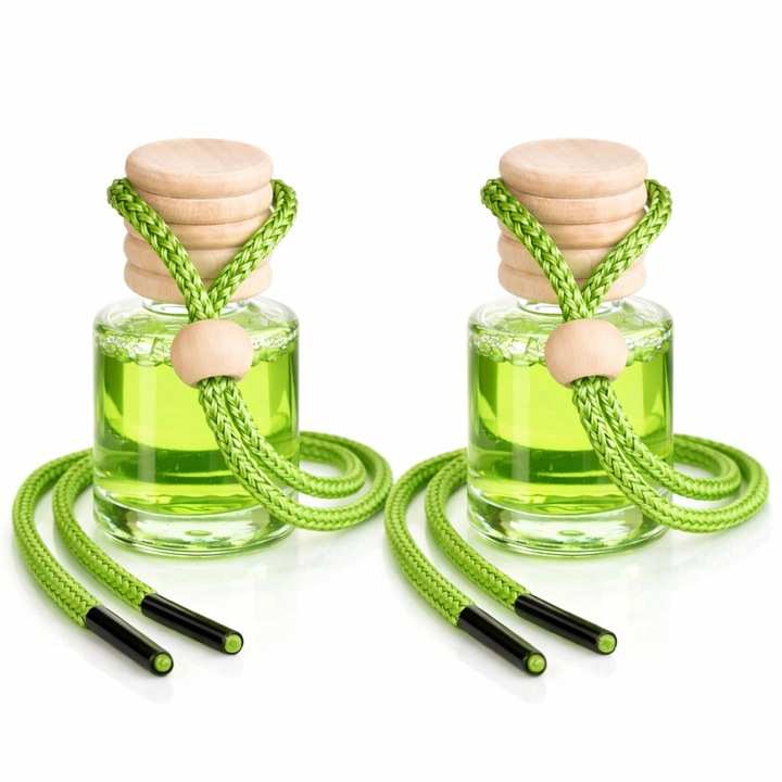 Set 2 Buc Odorizant auto lichid RAC, parfum mar verde, 8 ml