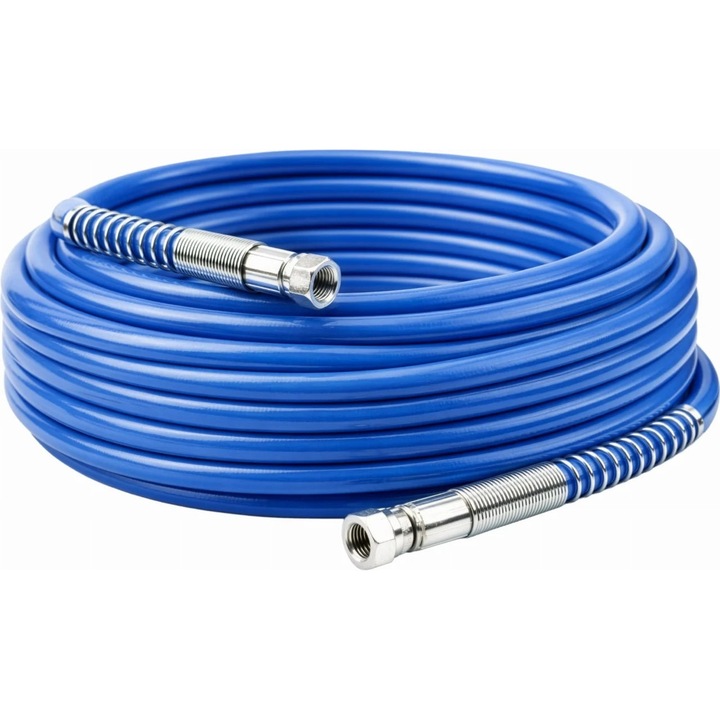 Furtun pentru pistol de vopsit, MaxRom XD2174, 30 m, 228 bar, culoare neagră