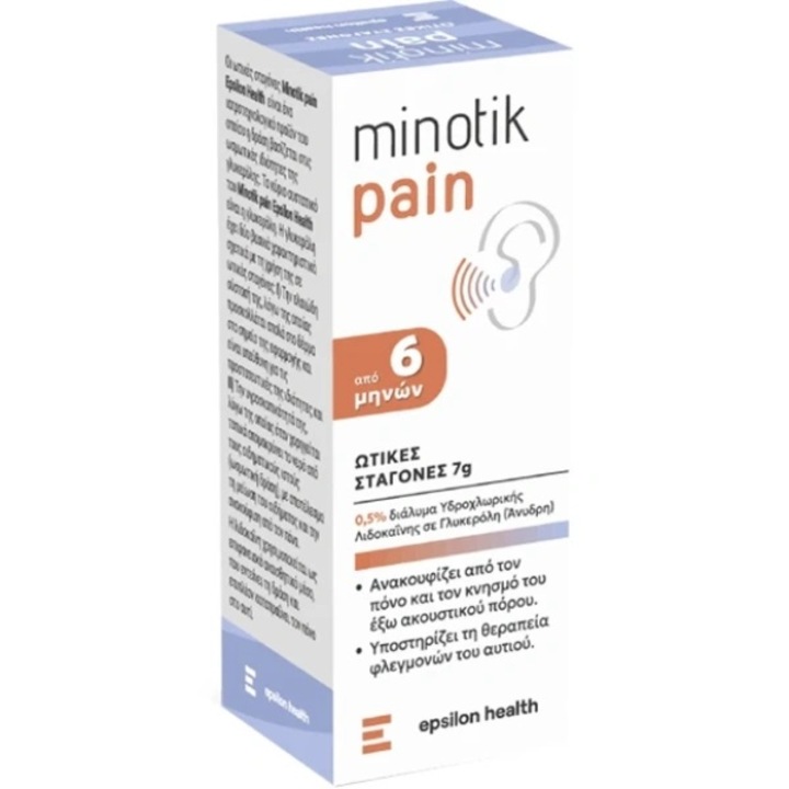 Epsilon Health Minotik Picaturi pentru urechi 7gr