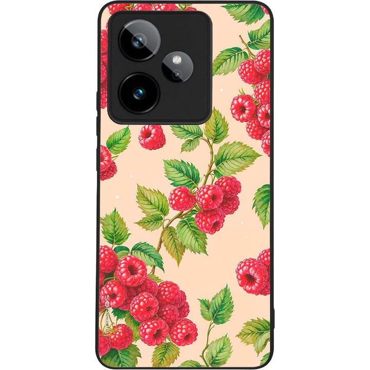 Husa telefon Sonique Fruit Series, pentru Realme Gt 7 5G / Realme Gt 7T 5G, silicon, imprimeuri cu fructe, multicolor