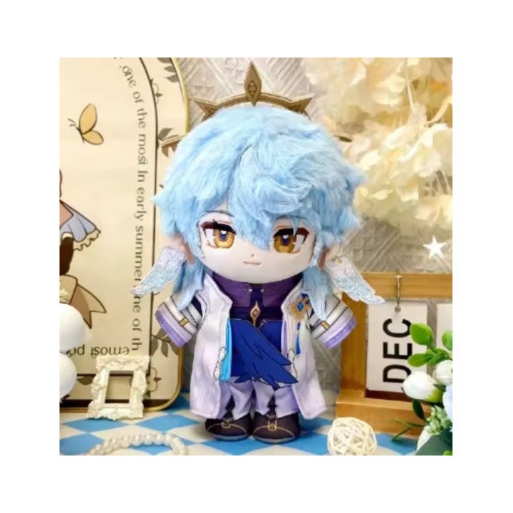 Mascota de plus 20cm, Honkai: Star Rail, chibi, interactiva, set de imbracaminte Generic