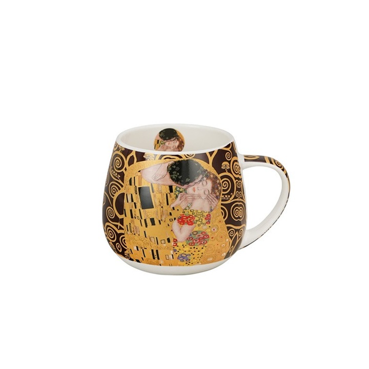 Cana DUO Art Gallery, Pocalunek G.Klimt, 430 ml, crem, 8x9cm