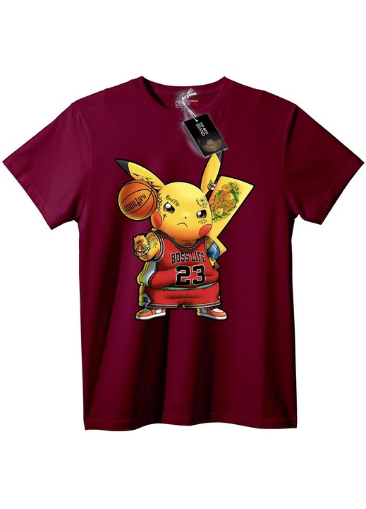 Tricou Pikachu Boss Life 23, Visiniu