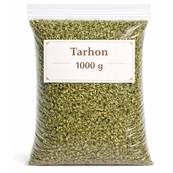 Tarhon 1000 g, condiment natural pentru ciorbe, sosuri si muraturi