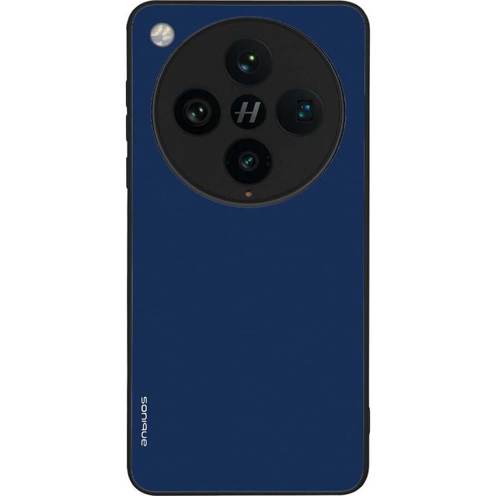 Husa telefon Sonique ColorBloc pentru Oppo Find X8 Pro 5G, silicon, antiderapant, albastra