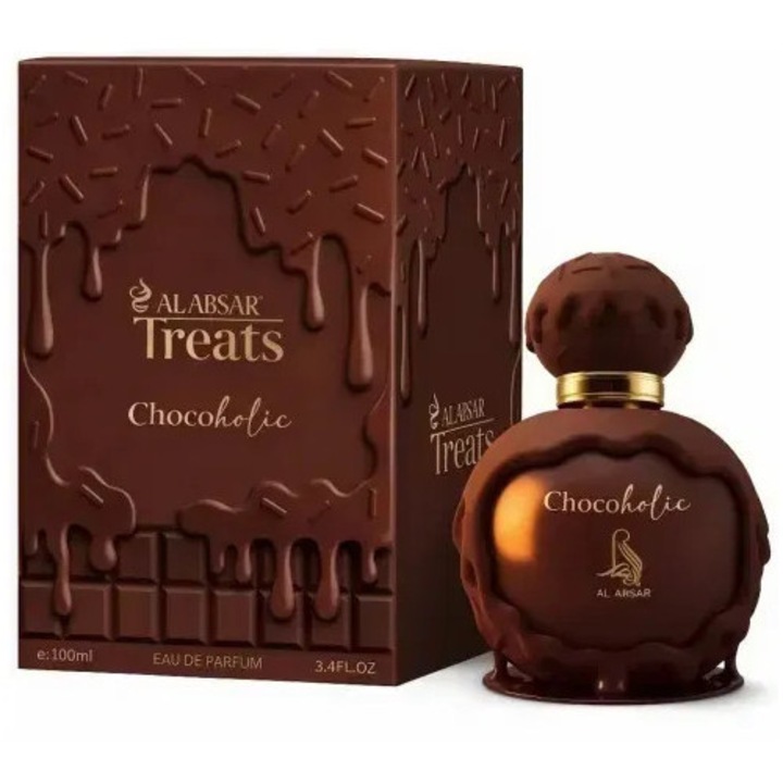 Al Absar Chocolic 100 ml parfümvíz, uniszex, orientális vaníliás illat, kávé és vízi virágok jegyeivel