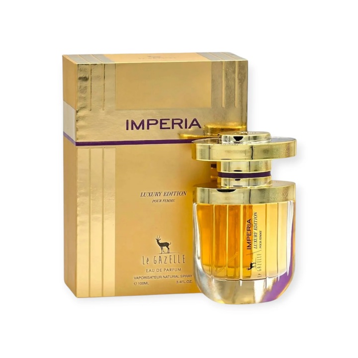 Unisex parfüm, LA GAZELLE, Imperia Luxury Edition, citrusos, virágos, 100ml