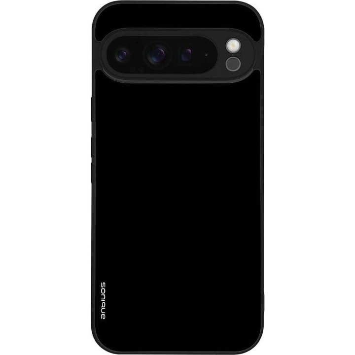 Husa telefon Sonique ColorBloc Series, protectie antisoc, silicon, negru, pentru Google Pixel 9 Pro XL 5G
