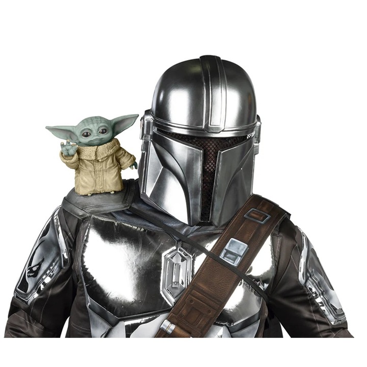 Accesoriu umar Baby Yoda - Grogu, Star Wars The Mandalorian, 20 cm, 6+, 20 cm