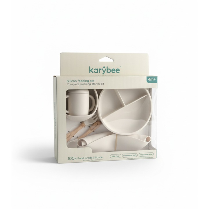 Set de hranire din silicon Karybee