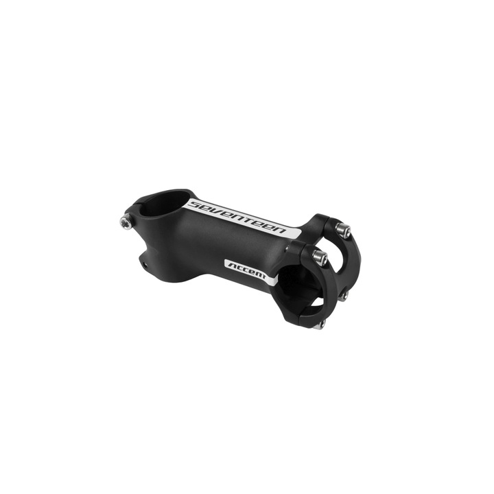 Accent Seventeen kormánycső alumínium fekete fehér 31.8mm 80mm