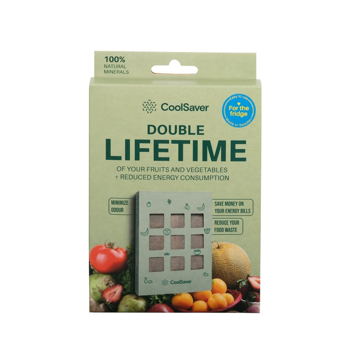 Absorbant umiditate si mirosuri pentru frigider CoolSaver
