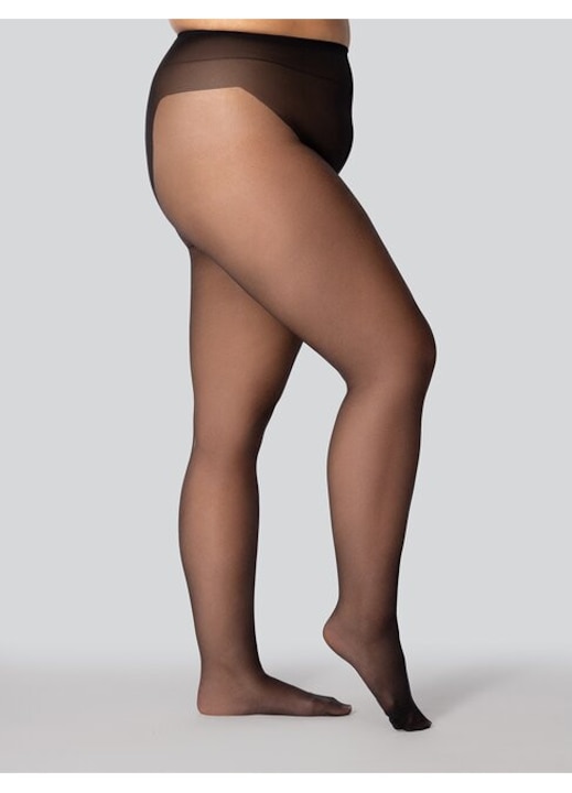 Ciorapi marimi mari Mona Hipnotic Bikini 20 den 8 Short Onyx