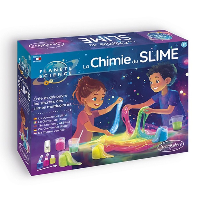 Set experimente chimie, Misterul Materiei Vascoase, Slime, Sentosphere, 8 ani+
