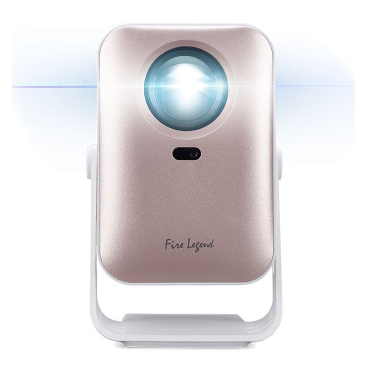 Videoproiector AOPEN Fire Legend QH31s, LCD, 720p, 150 ANSI, LED, HDMI, Boxe, Roz