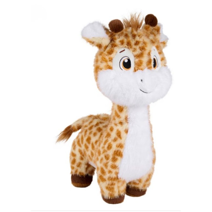 Jucarie de Plus Girafa 50 cm, Animal Pufos cu Model Realist, Design Adorabil, Cadou pentru Copii