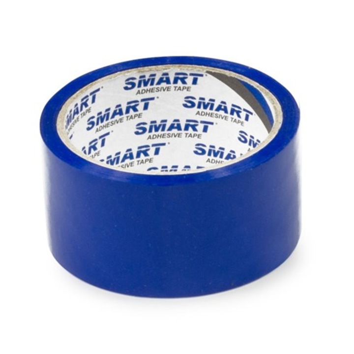 Banda adeziva NEOPAK pentru ambalare, 48mmx45m, Albastru, Acrilica