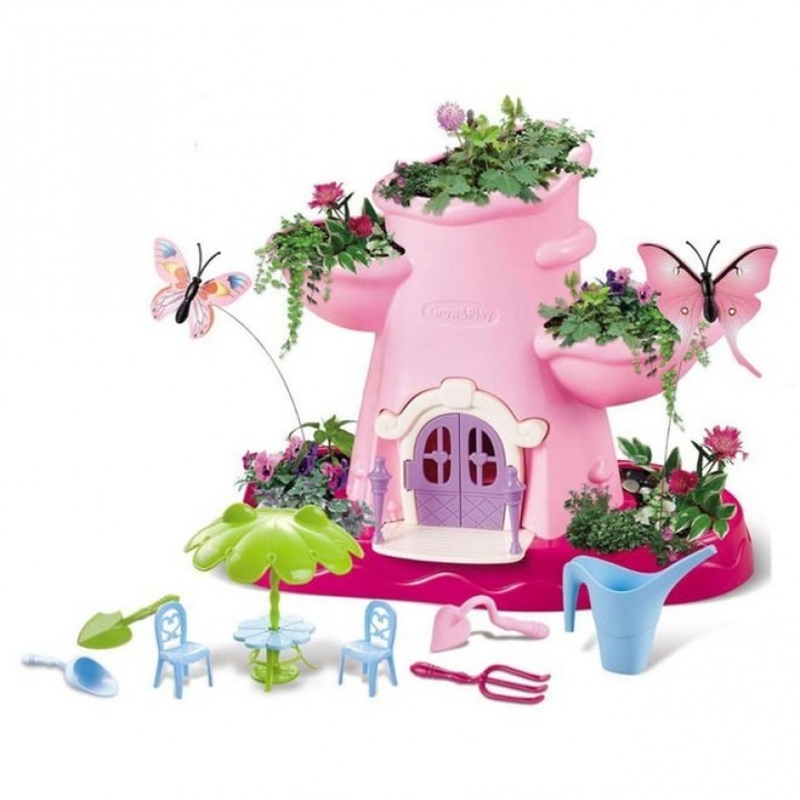 Jucarie educativa, Gradina Magica a Zanelor, cu lumini si sunete, roz