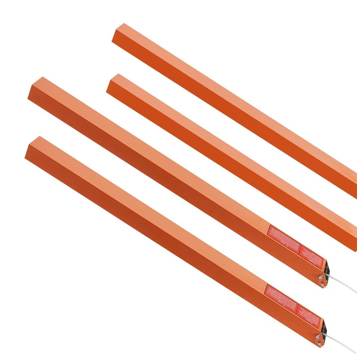 Asistent de ridicare pentru usa remorcii cu 2 fete, VEVOR, capacitate de incarcare 360 lbs, dimensiuni 36x2 in, material otel carbon