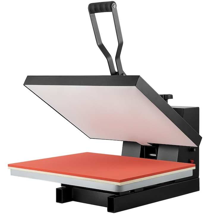 Masina de Presat Termic, VEVOR, 15x15inch / 38x38cm, 2IN1, Control Digital al Temperaturii, Teflon Coating