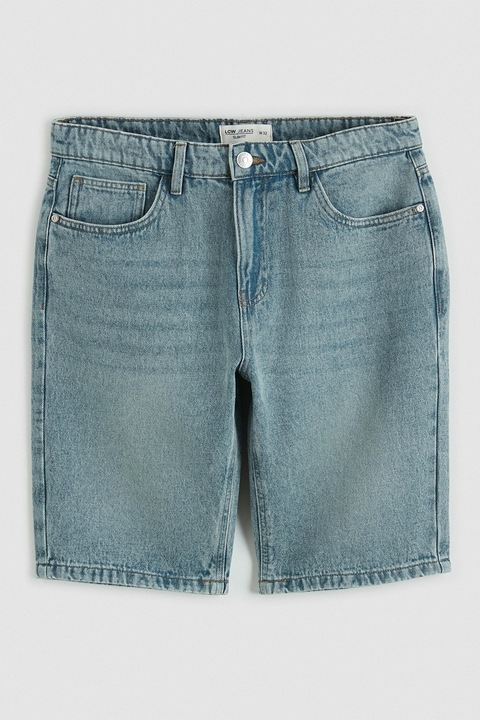 LC WAIKIKI, Blugi scurti cu croiala regular-fit, Albastru petrol