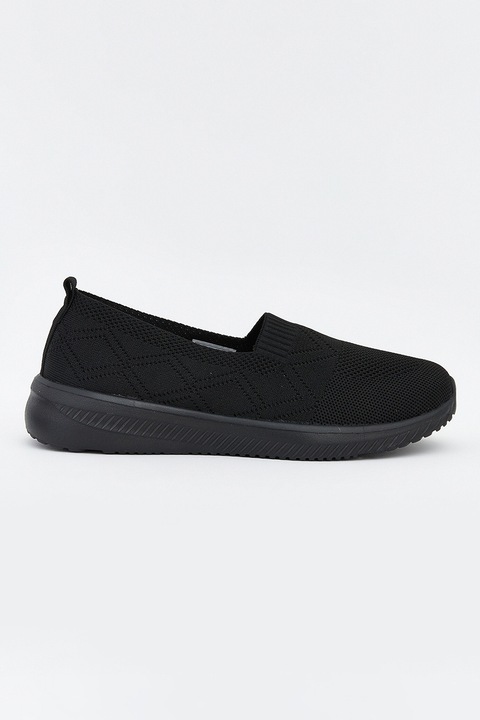 LC WAIKIKI, Pantofi sport slip-on din plasa, Negru