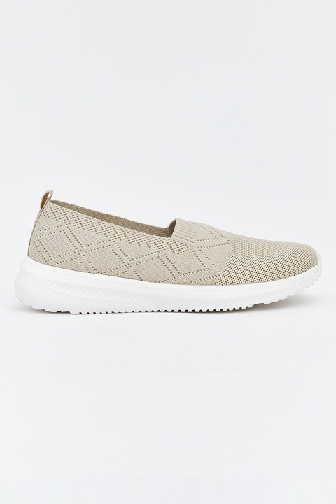 LC WAIKIKI, Pantofi sport slip-on din plasa, Bej