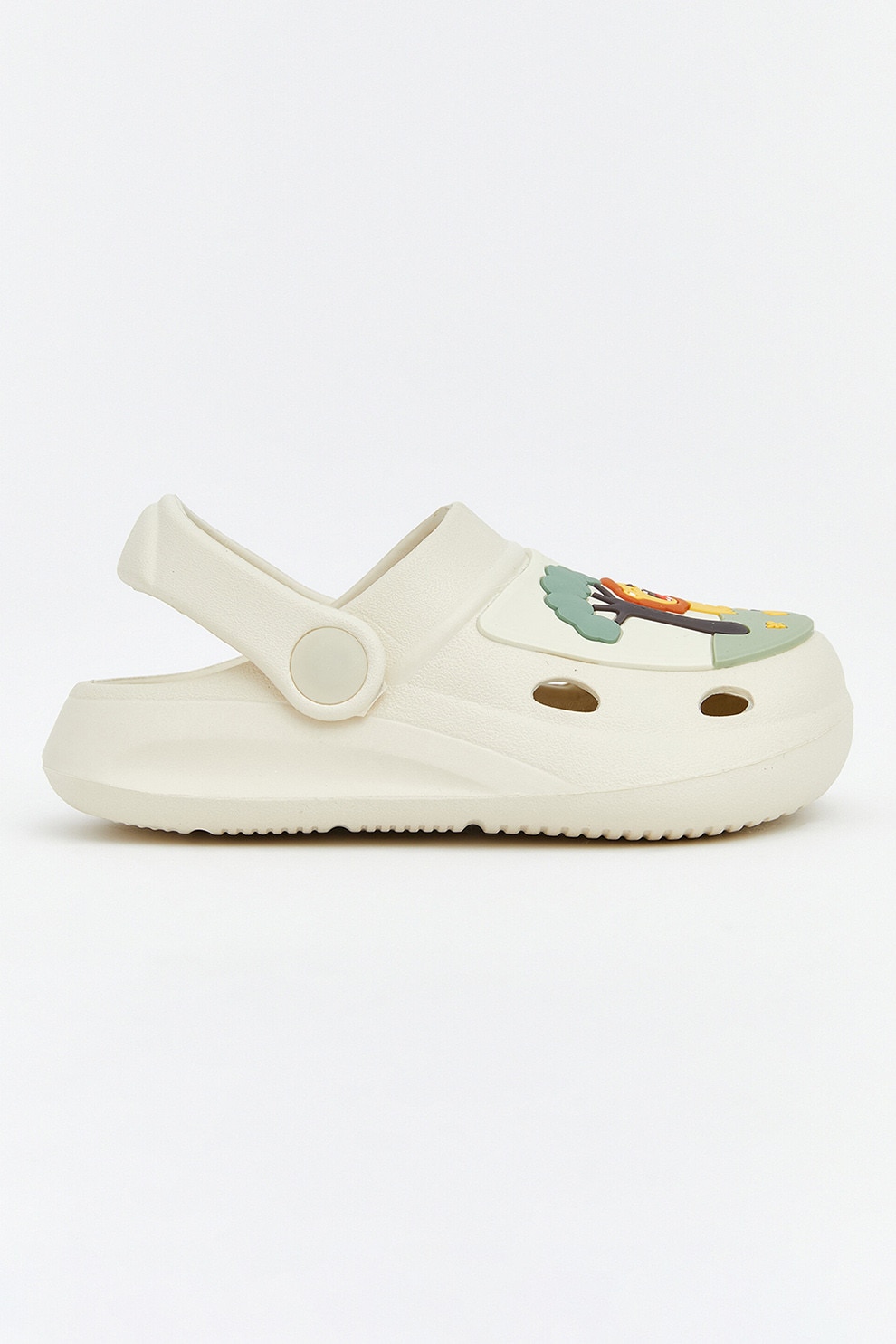NEXT, Saboti cu model crocodil, Verde/Portocaliu, 25.5 EU - eMAG.ro